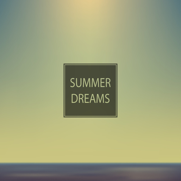 Summer background - Vecteur, image