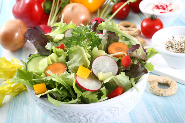 Vegetables salad - Foto, Imagem