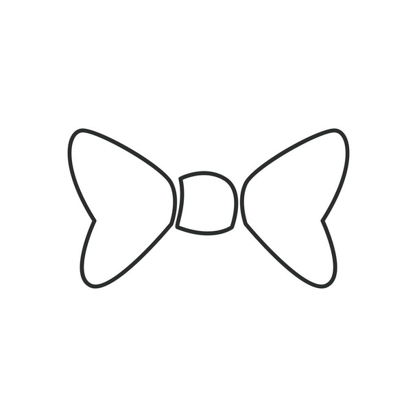 male bowtie icon vector design - Διάνυσμα, εικόνα