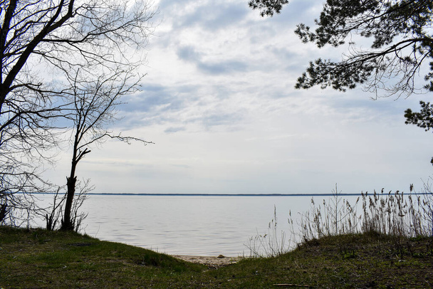 costa de verano del río Volga - Foto, Imagen