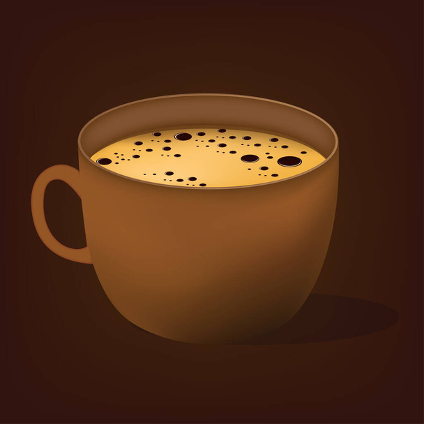 Kaffee-Ikonen Aktien Illustration - Vektor, Bild
