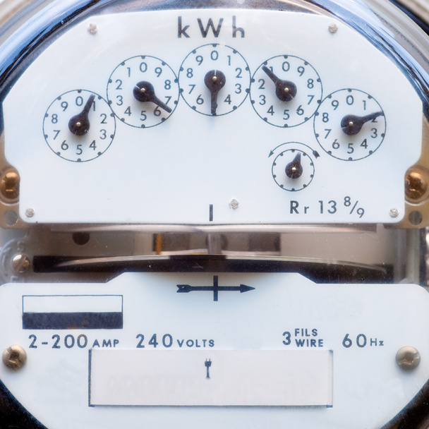 Electric power meter - Photo, Image