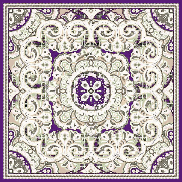 traditionelle ornamentale Muster. nahtloser Hintergrund. - Foto, Bild