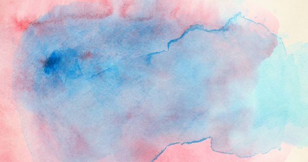 Abstract watercolor styled background with copy space. - Fotó, kép