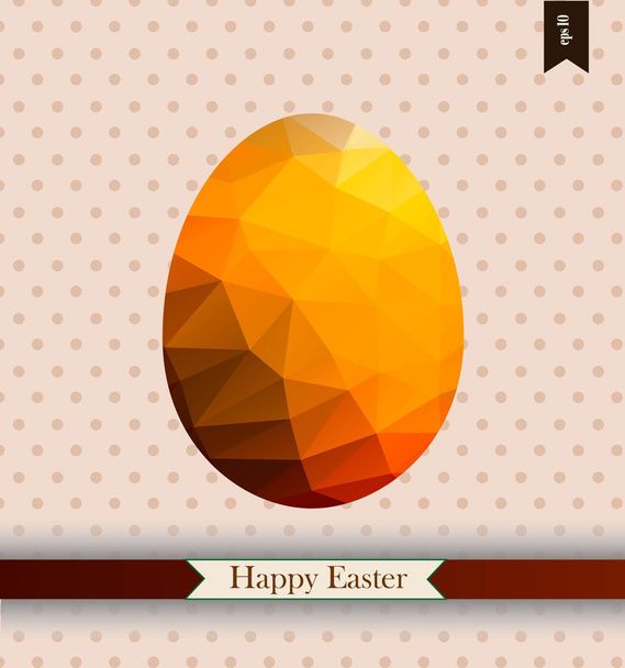 Easter greeting card with place for your text - Vektori, kuva
