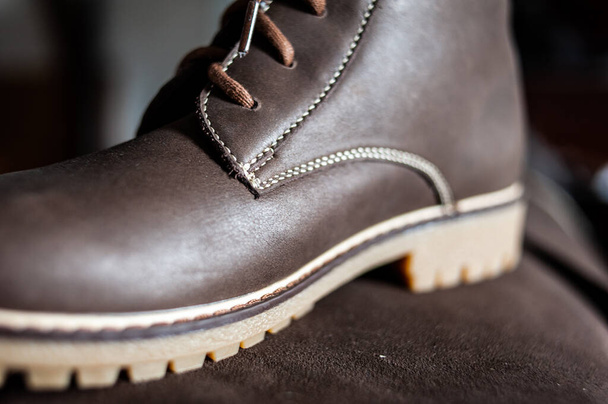 Usine pour la production de chaussures en cuir de haute qualité - Photo, image