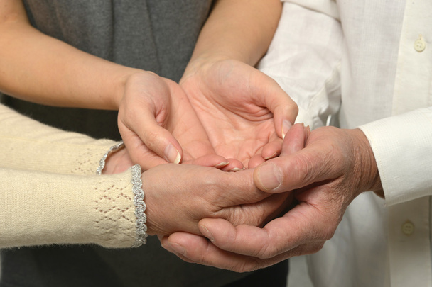Group of care hands - Photo, Image