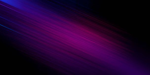 gestreepte donkere abstracte eenvoudige achtergrond van blauwe magenta zwarte kleuren in schuine diagonale strepen. - Foto, afbeelding