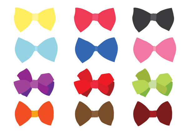 design de cor arco e arco multicolorido colorido colorido no vetor de ilustração de fundo branco  - Foto, Imagem