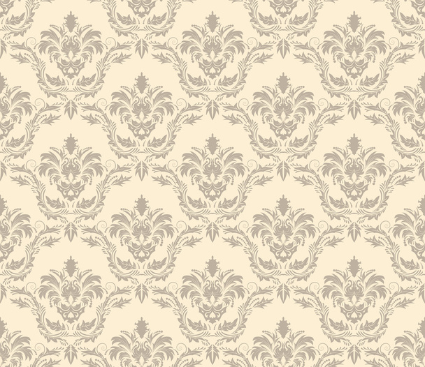 Seamless damask pattern - Vector, Image
