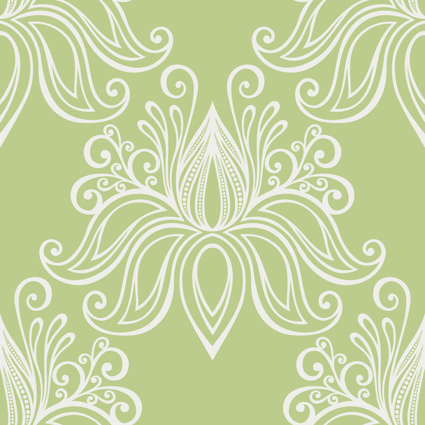 Seamless Floral Pattern (Vector) - Вектор,изображение