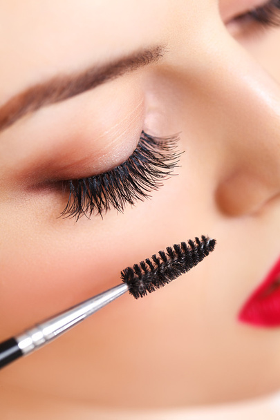 Woman eye with beautiful makeup - Foto, Imagen