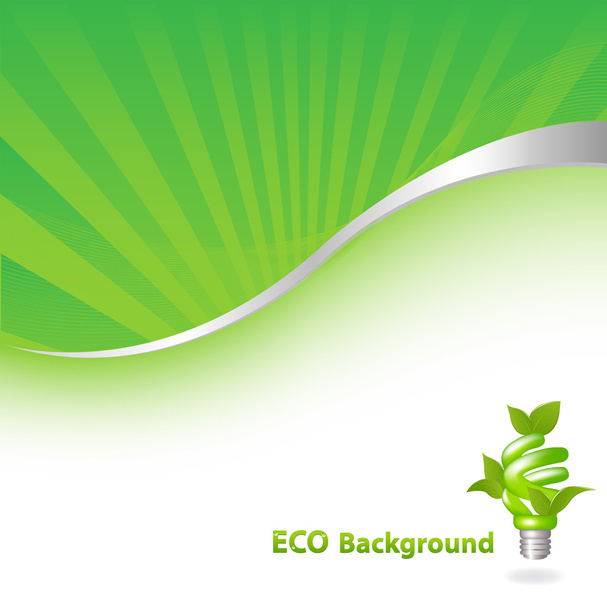 Eco Green Background - Vektori, kuva