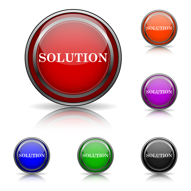 Solution icon - Vector, Image