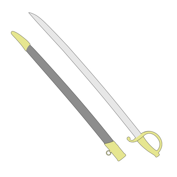 imagen de arma de espada - sable
 - Foto, Imagen