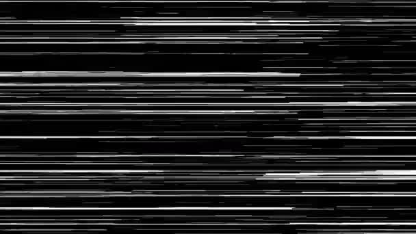 Visual video effects stripes background,tv screen noise glitch effect. - Footage, Video
