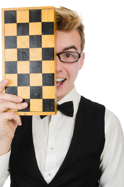 Giocatore di scacchi divertente
 - Foto, immagini