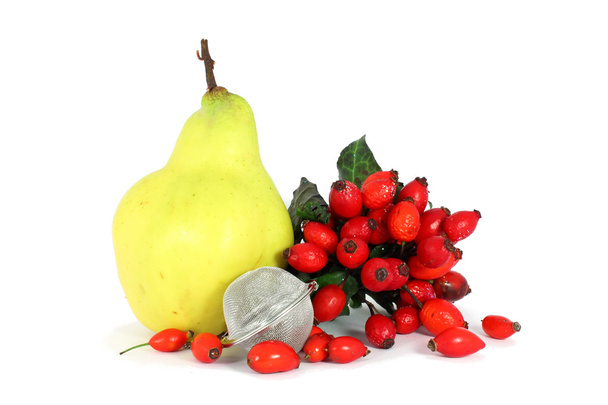 Quince and rose hip - Foto, imagen