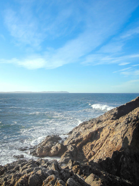 December közepén reggel Point Reyes, Csendes-óceán, kívül San Francisco California - Fotó, kép