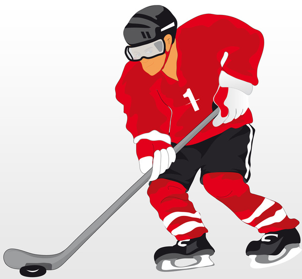 хоккей - Вектор,изображение