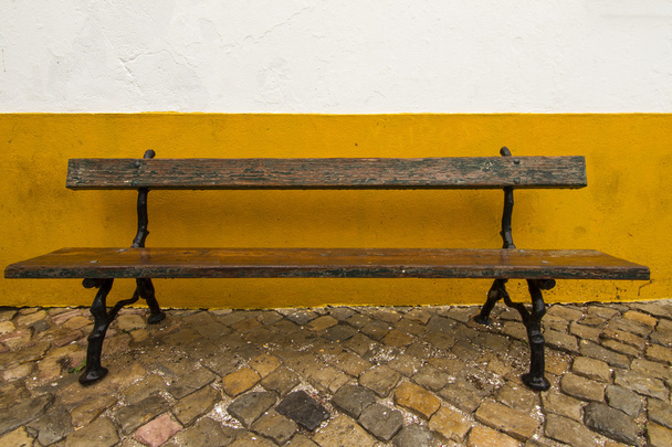 Street city bench - Photo, Image
