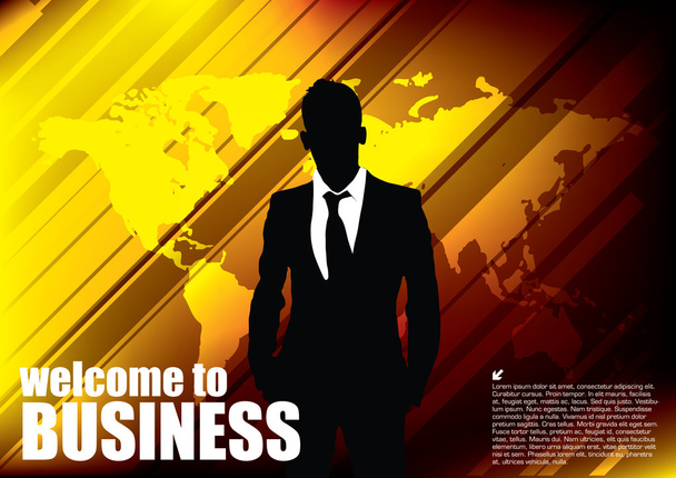 Businessman background - Vecteur, image