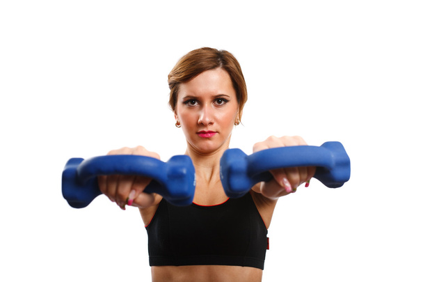 Woman doing workout - Photo, image