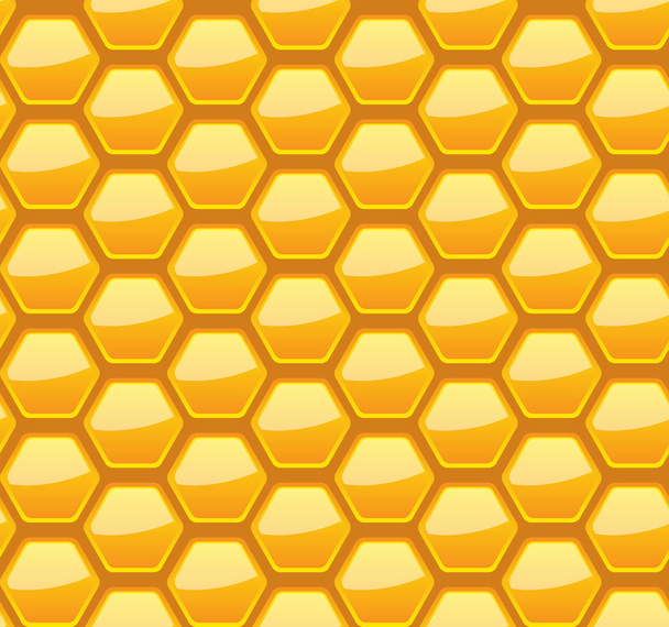 Modèle de nid d'abeille sans couture - Vecteur, image