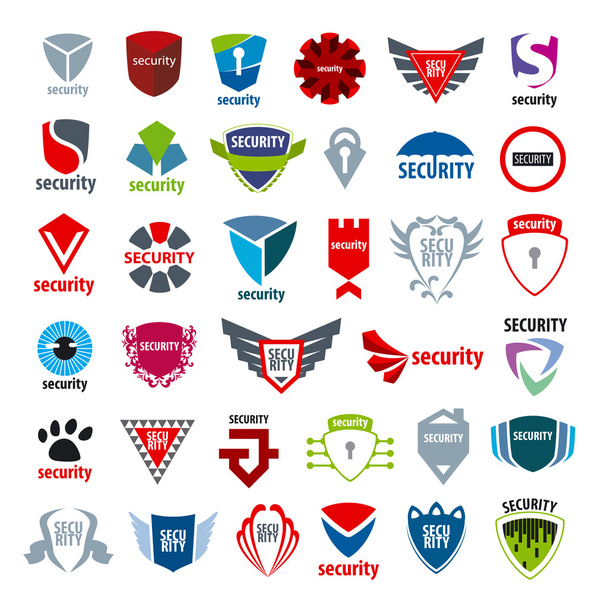 plus grande collection de logos vectoriels protection et application
 - Vecteur, image