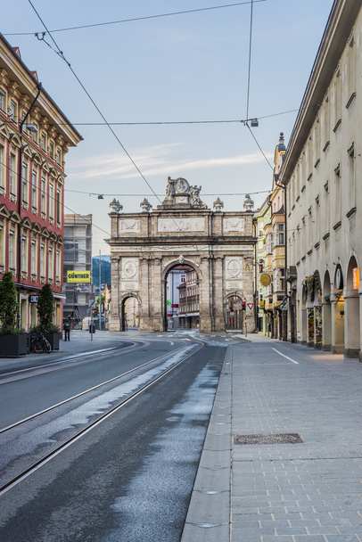 Arco triunfal em Innsbruck, Áustria
. - Foto, Imagem