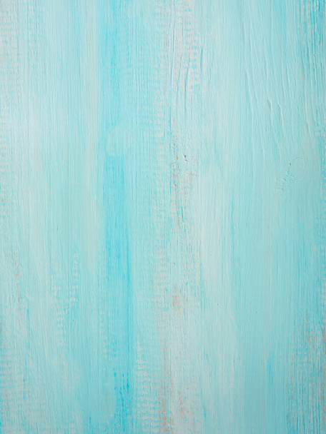 Fond en bois blanc texturé bleu - Photo, image