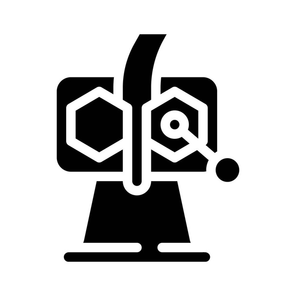 machine à rouler l'argile illustration vectorielle icône glyphe - Vecteur, image