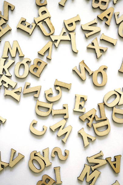 Een studio foto alfabet brieven - Foto, afbeelding