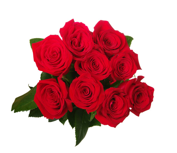Букет из красных роз  - Фото, изображение