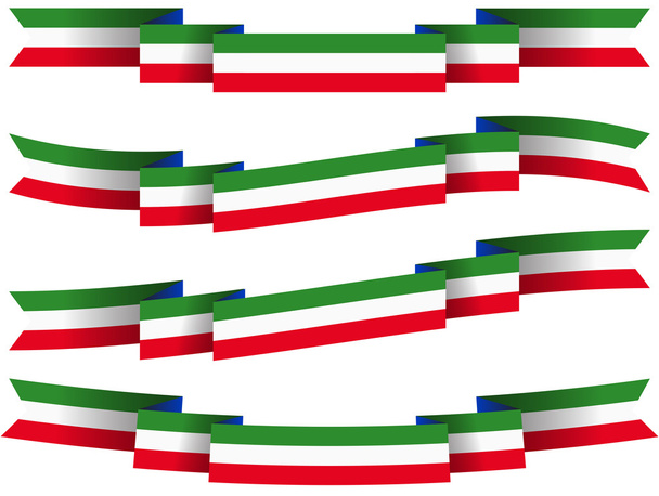 italian ribbon - Vector, Image