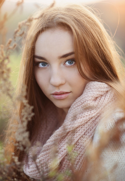 Autumn girl - Valokuva, kuva