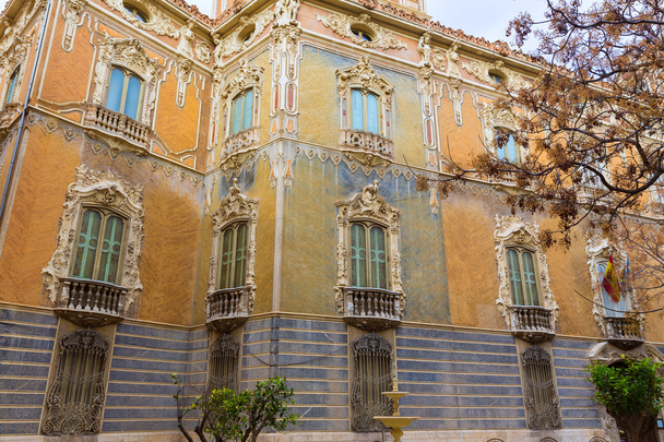Valencia Palacio Marques de Dos Aguas palace facade - Foto, Imagem