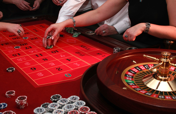 Roulette - casino - hazárdjáték - játék - Fotó, kép