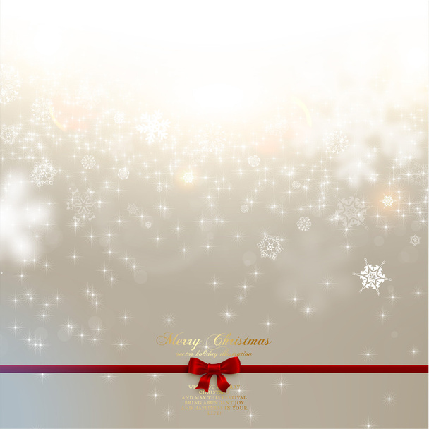Elegant Christmas Blurred Background - Vetor, Imagem
