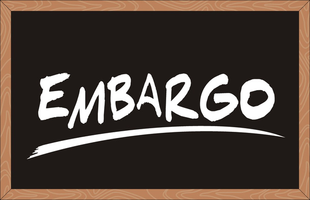 Embargo - Вектор, зображення