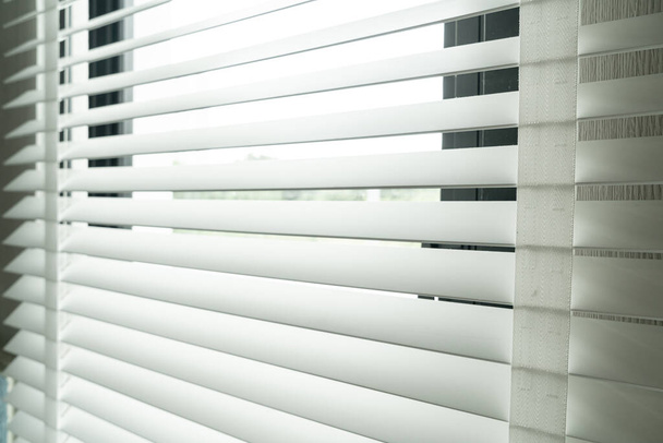 close up vertical blinds decoration in room - Photo, image