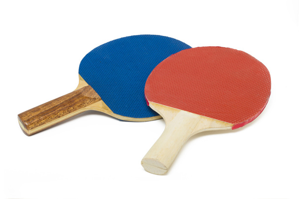 Dos raquetas de ping-pong
 - Foto, imagen