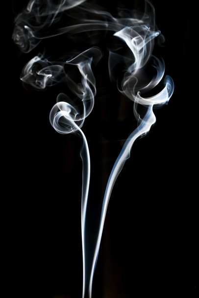 textured of incense smoke - Фото, изображение