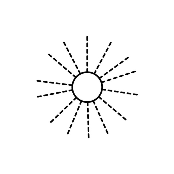Configura l'icona dei fuochi d'artificio vettoriali isolata su sfondo bianco. esp - Vettoriali, immagini