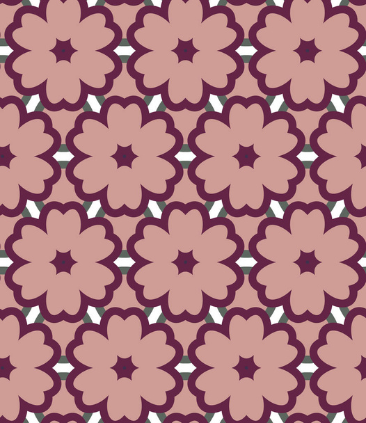 Patrón vectorial ornamental geométrico. Textura de diseño sin costuras - Vector, imagen