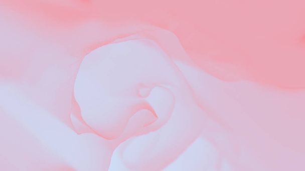 柔らかいサンゴピンク色のパノラマの抽象的な背景 - 写真・画像