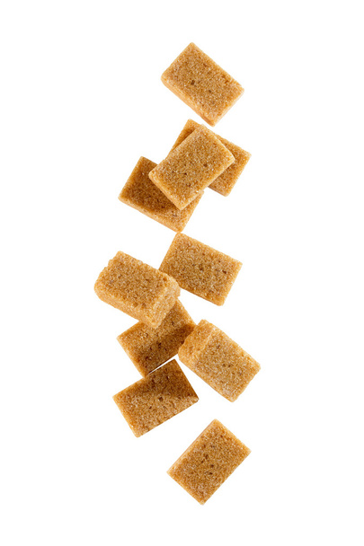 Brown Sugar Cubes - 写真・画像