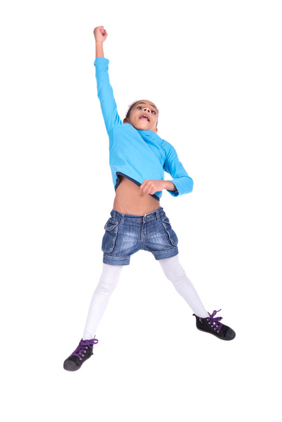 Girl jumping - Foto, imagen