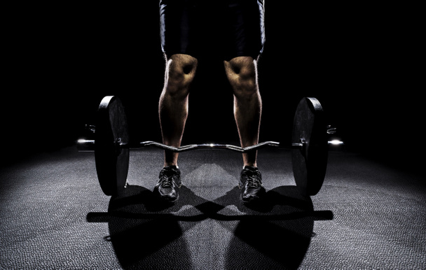 Ready to deadlift male - Photo, Image