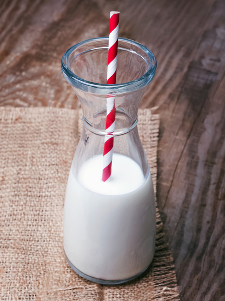 A bottle of milk - Foto, imagen